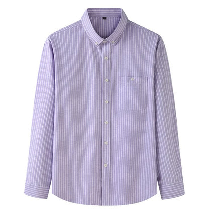 Big and Tall Oxford Cotton Dress Shirt - Men Button Down Shirts To 10XL Yiwu Cujia Trade Co., Ltd