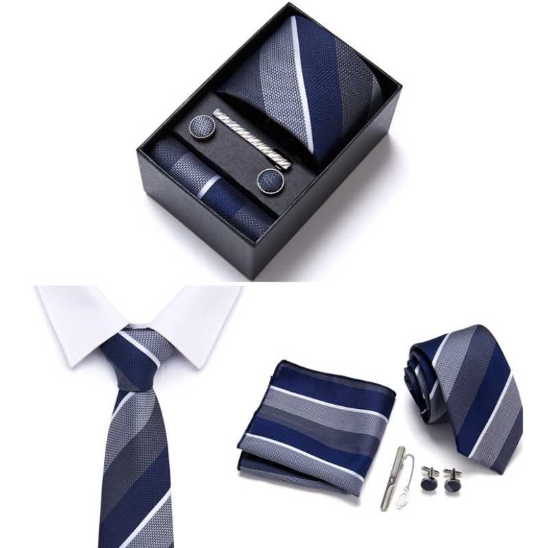 Men’s Tie Gift Box — 6‑Piece Set, BuckyDrop