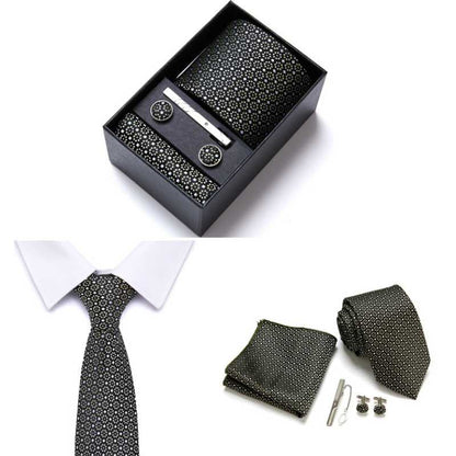 Men’s Tie Gift Box — 6‑Piece Set, BuckyDrop