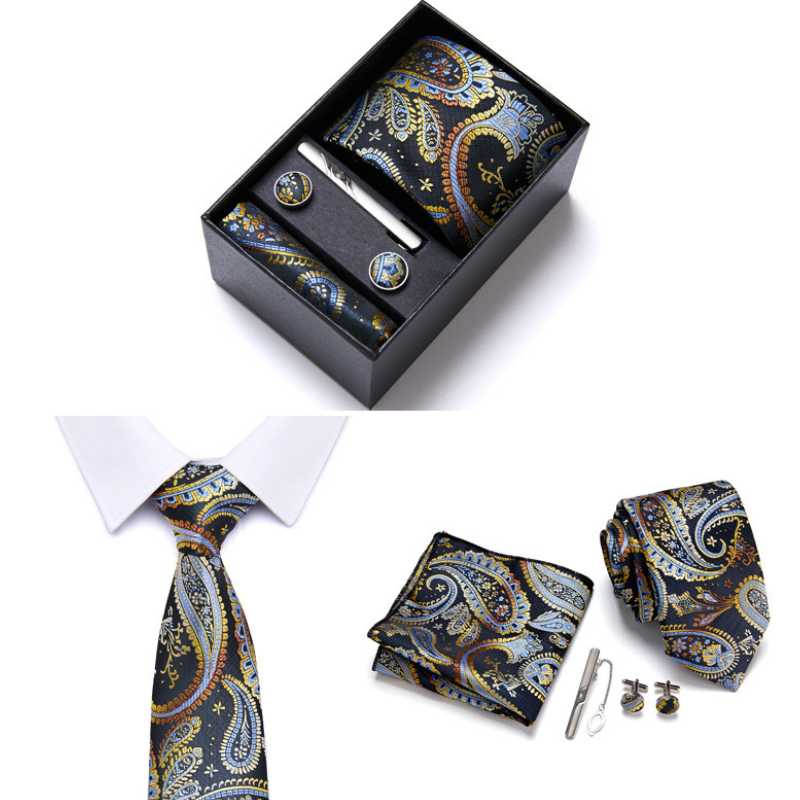 Men’s Tie Gift Box — 6‑Piece Set, BuckyDrop