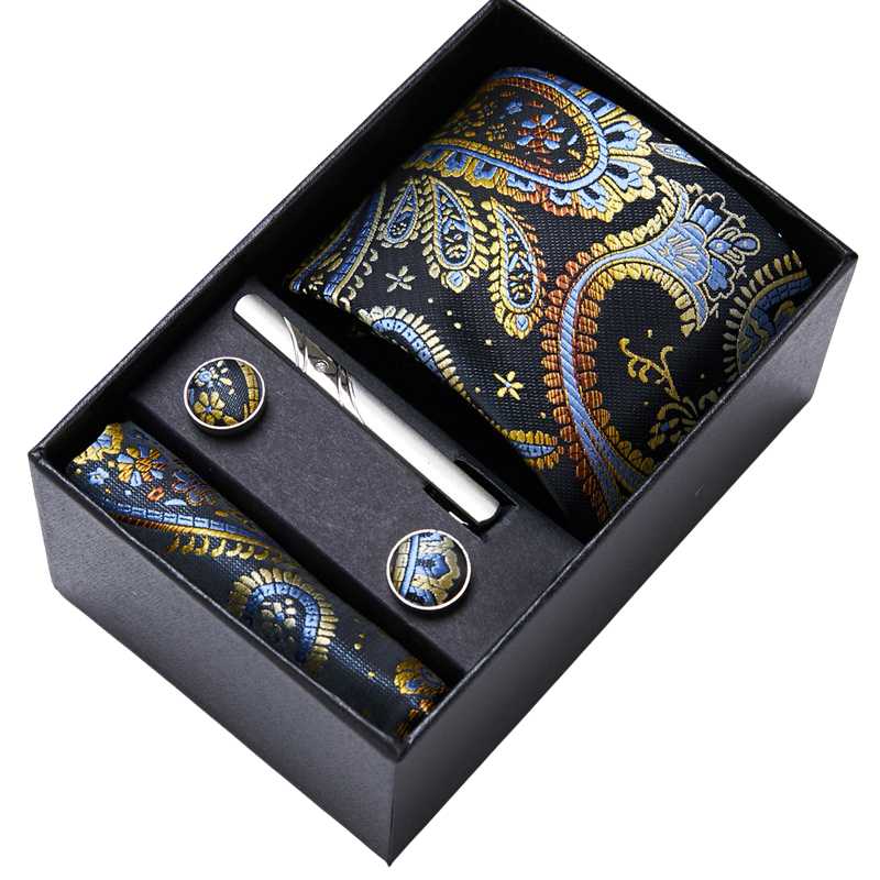 Men’s Tie Gift Box — 6‑Piece Set, BuckyDrop