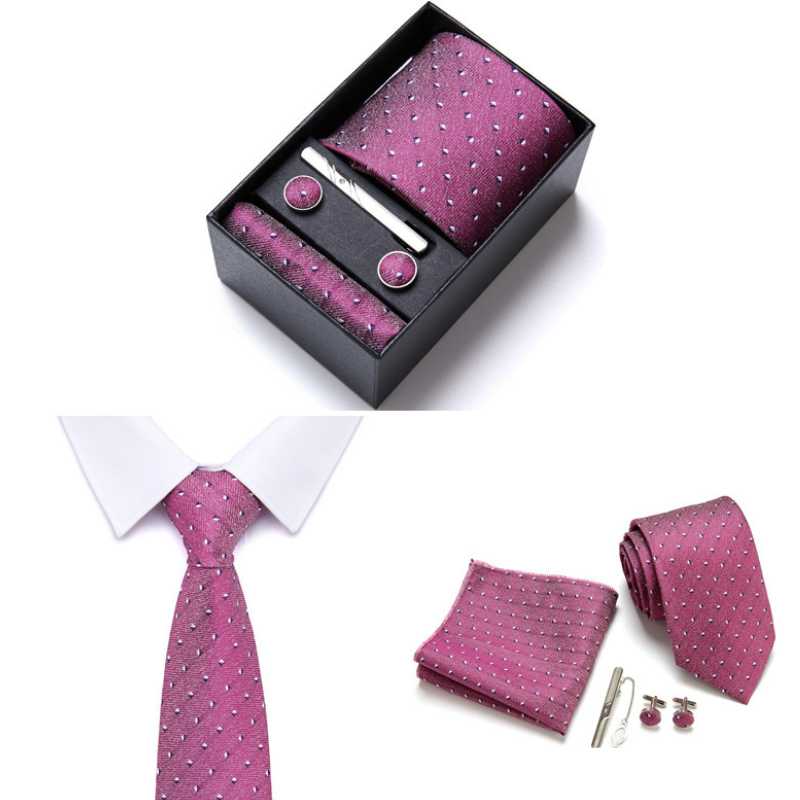 Men’s Tie Gift Box — 6‑Piece Set, BuckyDrop