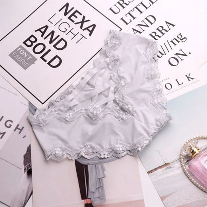 Mid-Rise Panties Lace Cut-Out Tanga Slip, Heyang Industrial Co., Ltd