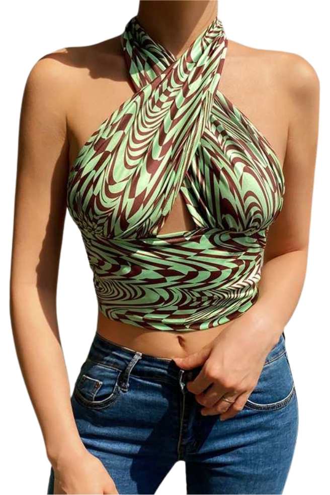 Milk Silk Halter Bustier Top, Yiwu Cujia Trade Co., Ltd