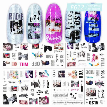 Nail Stickers - Manicure Cartoon Stickers Heyang Industrial Co., Ltd