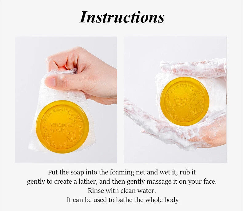 Natural Brightening Soap Bar with Vitamin C & Nicotinamide, Yiwu Cujia Trade Co., Ltd