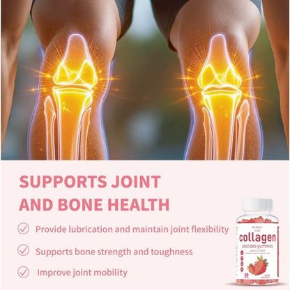 Natural Collagen Strawberry Gummies – Multi-Collagen Beauty & Joint Support Heyang Industrial Co., Ltd