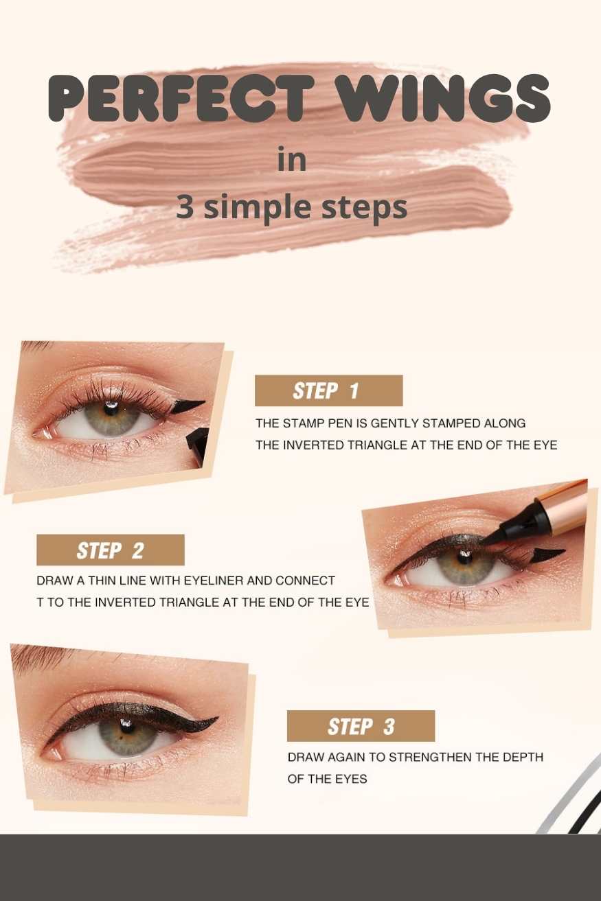 O.TWO.O Liquid Eyeliner Stamp - Winged Eyeliner, BuckyDrop