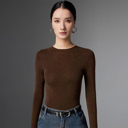 A.A.Y CORE Womens 100% Merino Wool Lightweight Knit Sweater