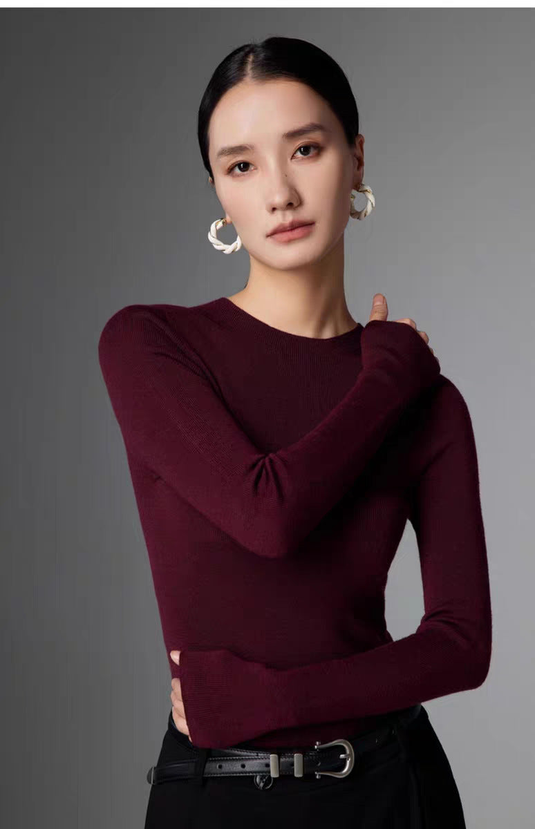 A.A.Y CORE Womens 100% Merino Wool Lightweight Knit Sweater, BuckyDrop