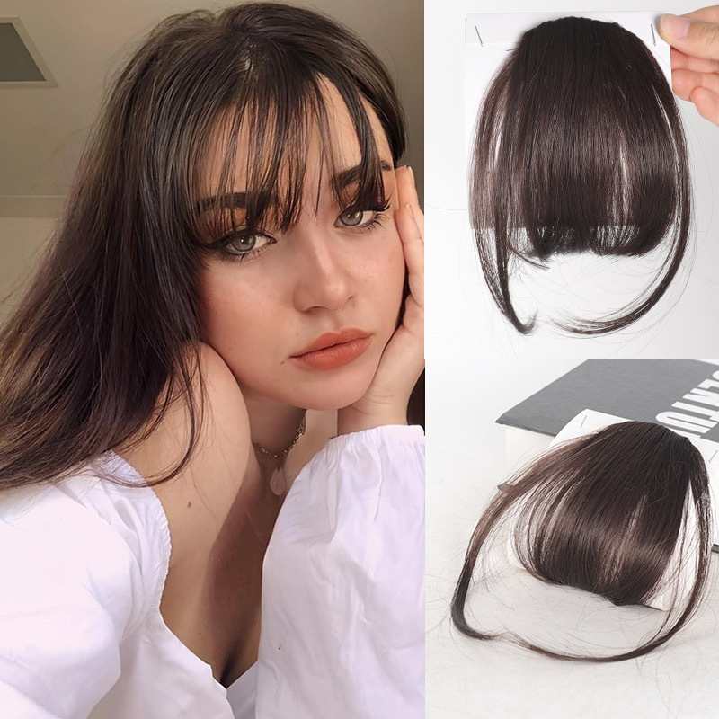 One-piece clip-in Bangs Hair Extensions, BuckyDrop