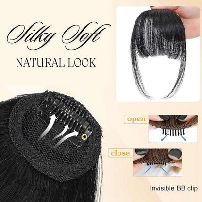 One-piece clip-in Bangs Hair Extensions, BuckyDrop