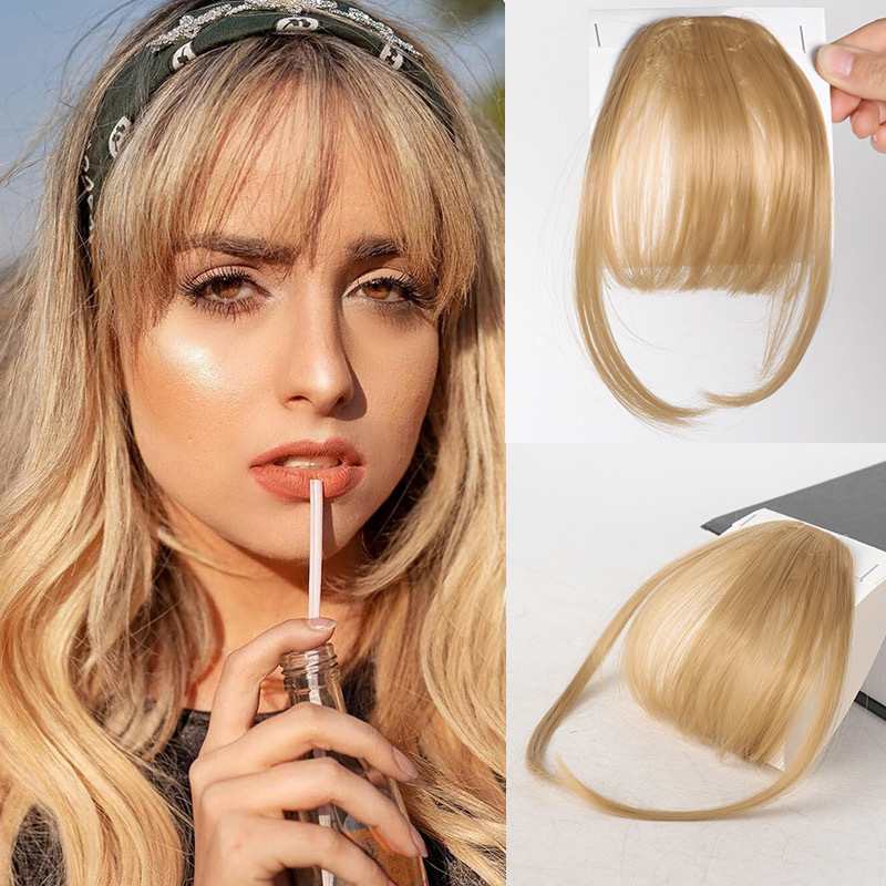 One-piece clip-in Bangs Hair Extensions, BuckyDrop