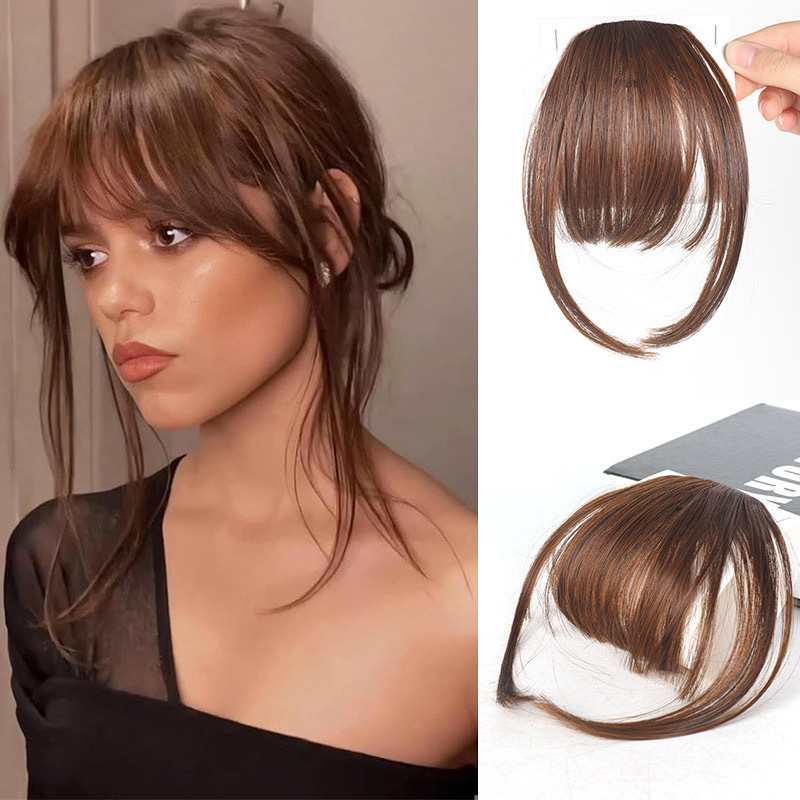 One-piece clip-in Bangs Hair Extensions, BuckyDrop