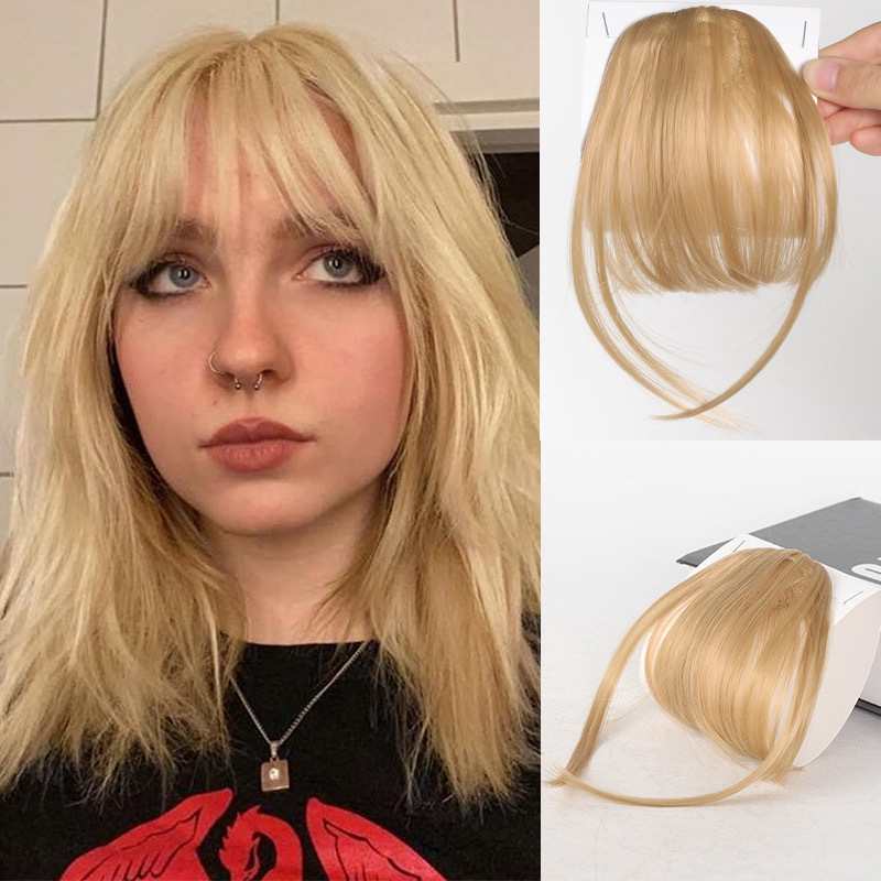 One-piece clip-in Bangs Hair Extensions, BuckyDrop