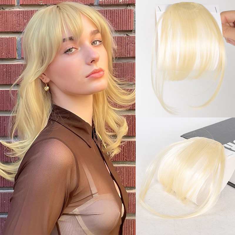 One-piece clip-in Bangs Hair Extensions, BuckyDrop