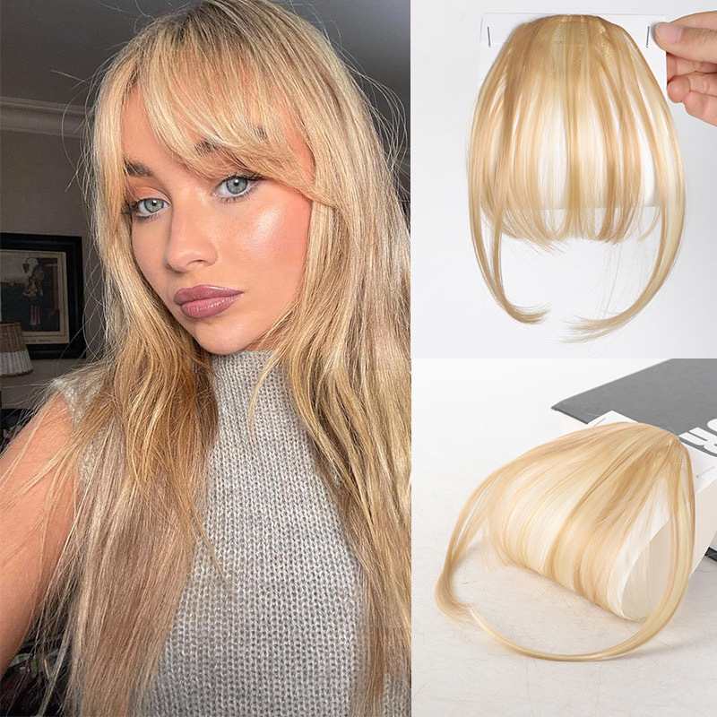 One-piece clip-in Bangs Hair Extensions, BuckyDrop