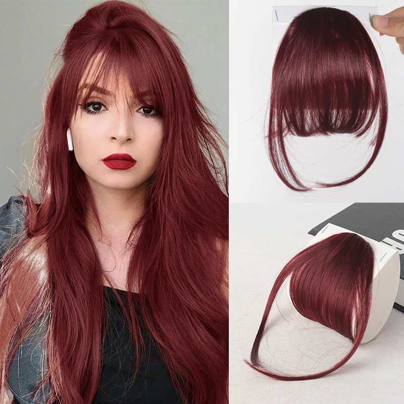 One-piece clip-in Bangs Hair Extensions, BuckyDrop