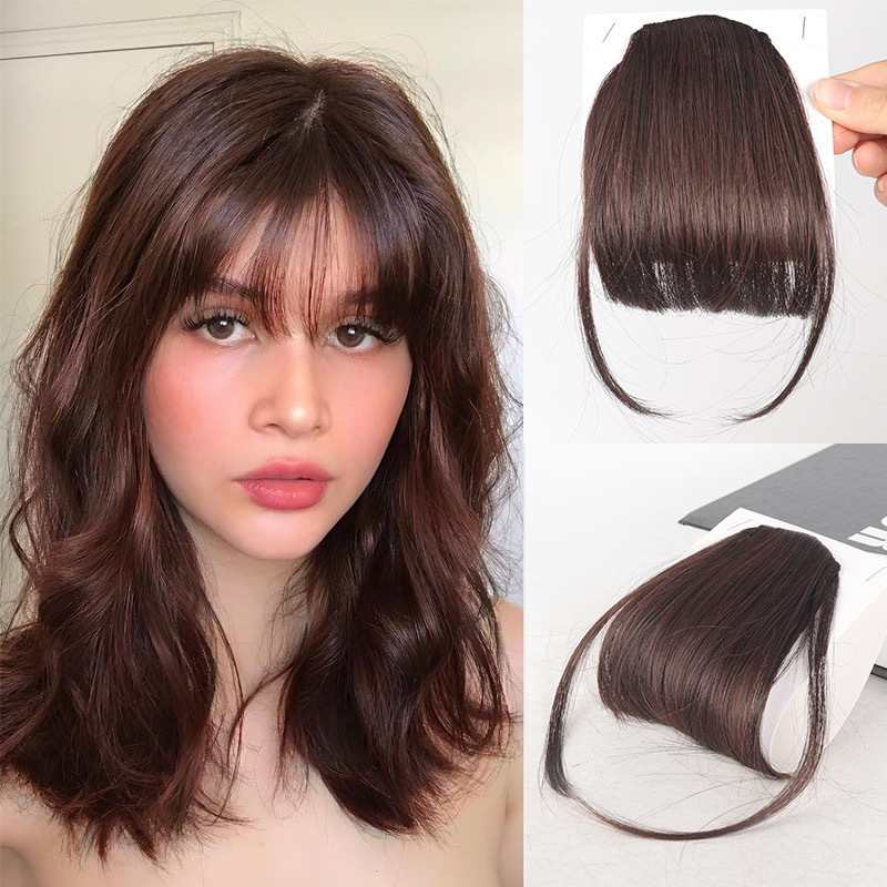 One-piece clip-in Bangs Hair Extensions, BuckyDrop