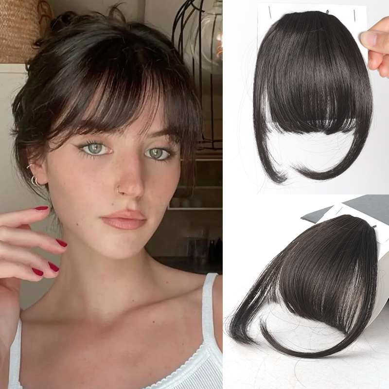 One-piece clip-in Bangs Hair Extensions, BuckyDrop