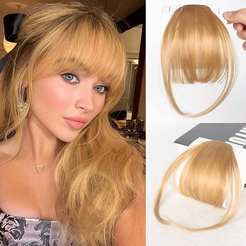 One-piece clip-in Bangs Hair Extensions, BuckyDrop