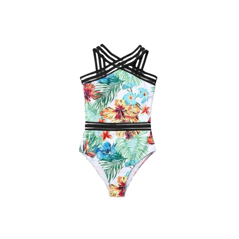 One Piece Swimsuit Bust Support Tummy Control - A.A.Y FASHION