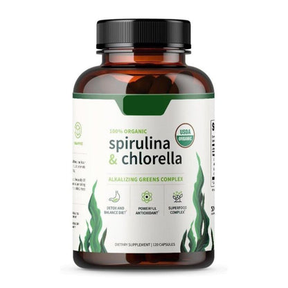 Organic Chlorella Spirulina Capsules, Yiwu Cujia Trade Co., Ltd