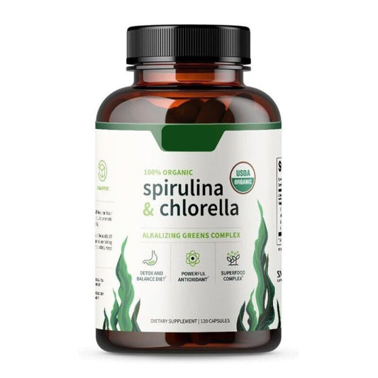 Organic Chlorella Spirulina Capsules, Yiwu Cujia Trade Co., Ltd