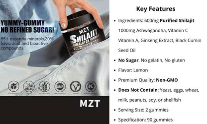 Organic Himalayan Shilajit 85+ Minerals NO Sugar Heyang Industrial Co., Ltd