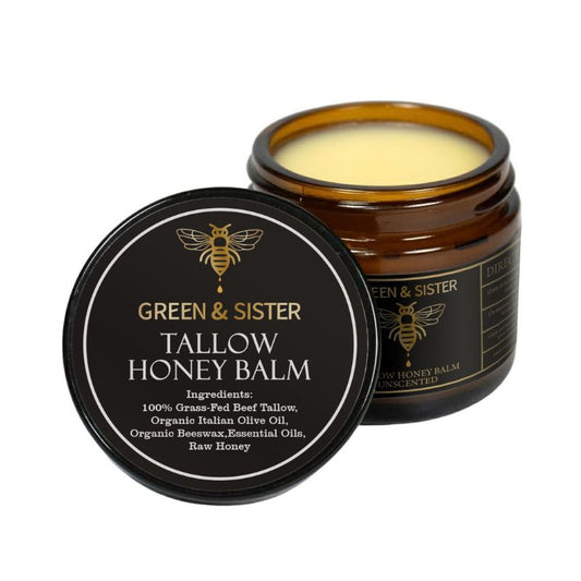 Organic Tallow & Raw Honey Balm — 100% Grass‑Fed, BuckyDrop