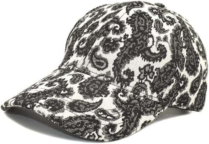 Paisley Print Baseball Cap Adjustable Unisex Baseball Cap, Yiwu Cujia Trade Co., Ltd