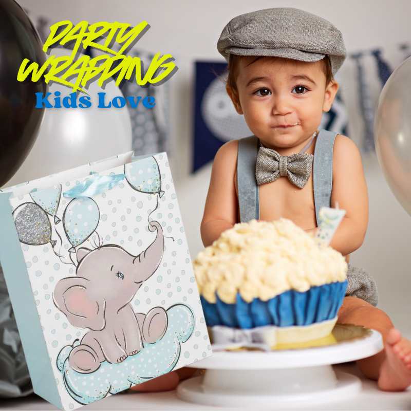 Party Wrapping Bags - Paper Gift Bags for Kids, Heyang Industrial Co., Ltd