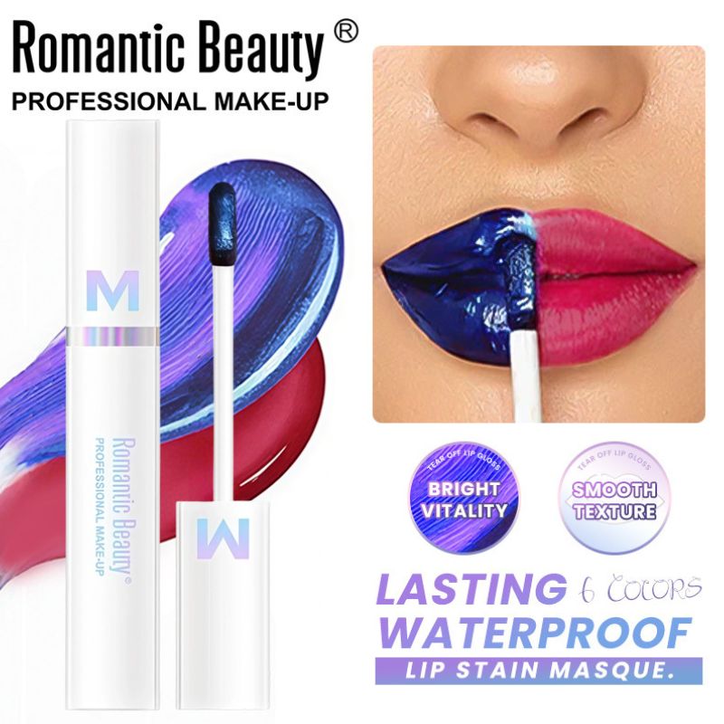 Peel-Off Matte Lip Gloss  Long-Lasting Lip Stain, BuckyDrop