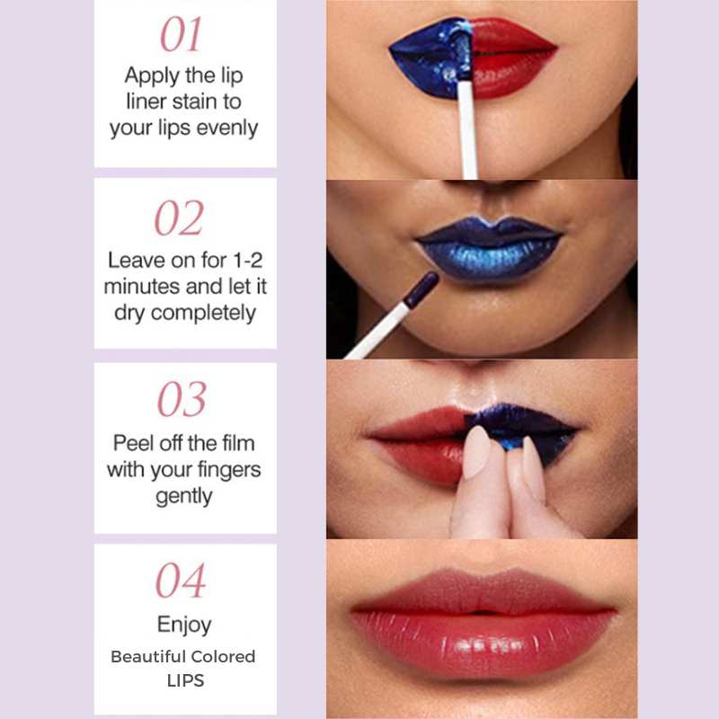 Peel-Off Matte Lip Gloss  Long-Lasting Lip Stain, BuckyDrop