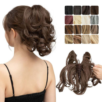 Ponytail Hair Extensions – Messy Hair Bun with Claw Clip,Heyang Industrial Co., Ltd