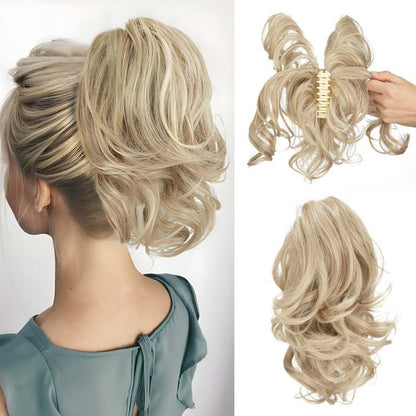 Ponytail Hair Extensions – Messy Hair Bun with Claw Clip,Heyang Industrial Co., Ltd