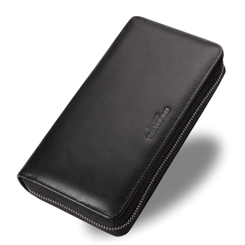Premium Leather Wallet – RFID‑Secure & Large Capacity, BuckyDrop
