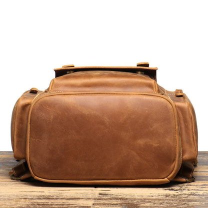Premium Leather Laptop Backpack, BuckyDrop