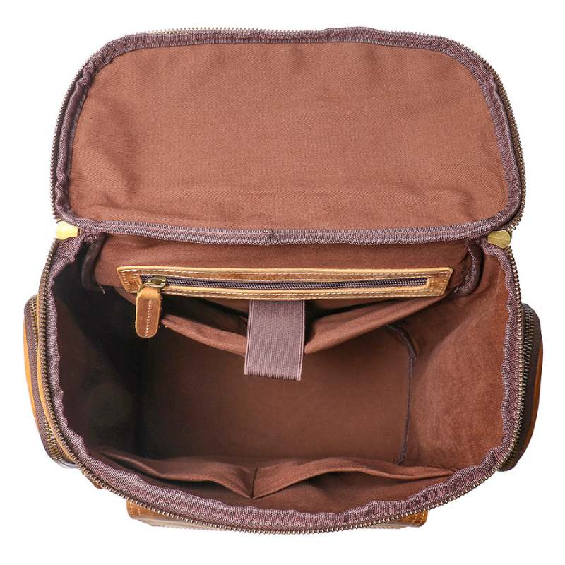 Premium Leather Laptop Backpack, BuckyDrop