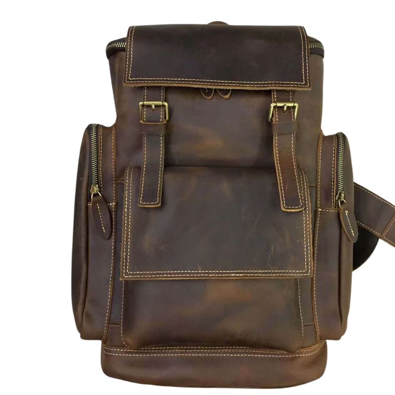 Premium Leather Laptop Backpack Yiwu Cujia Trade Co., Ltd