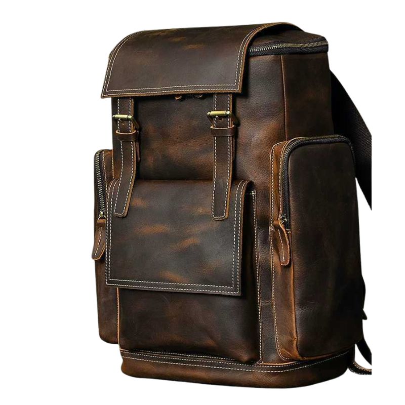 Premium Leather Laptop Backpack Yiwu Cujia Trade Co., Ltd
