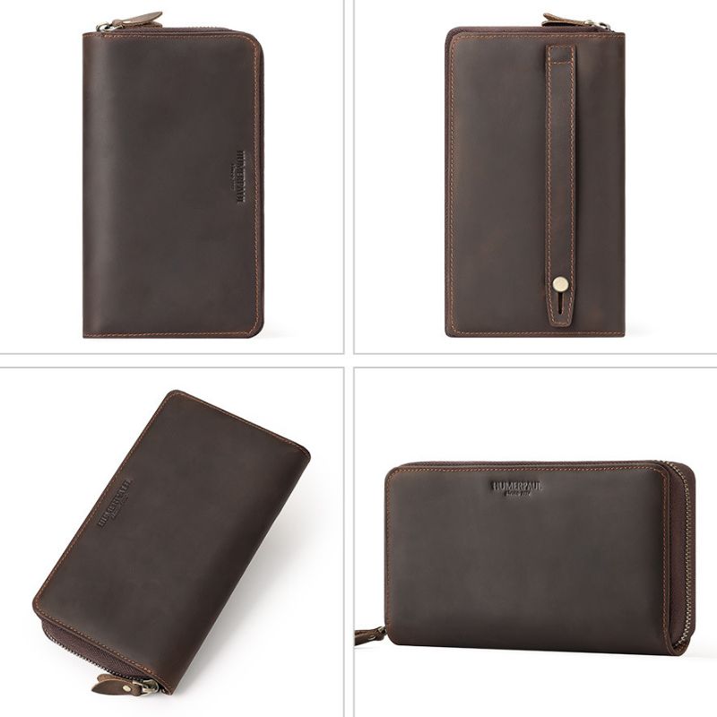 Premium Leather Wallet – RFID‑Secure & Large Capacity, BuckyDrop