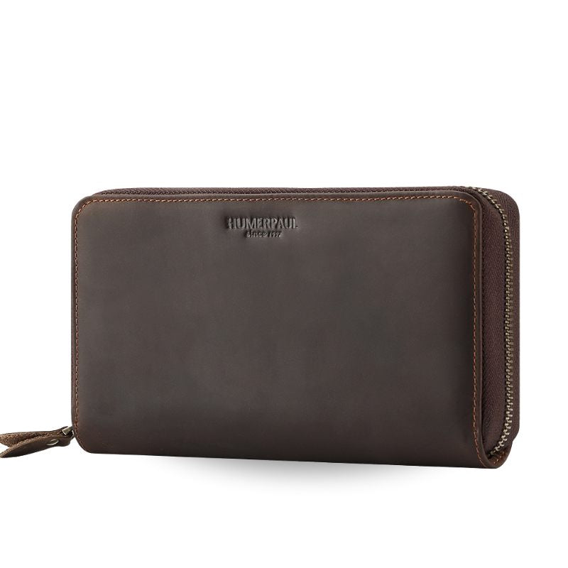 Premium Leather Wallet – RFID‑Secure & Large Capacity, BuckyDrop