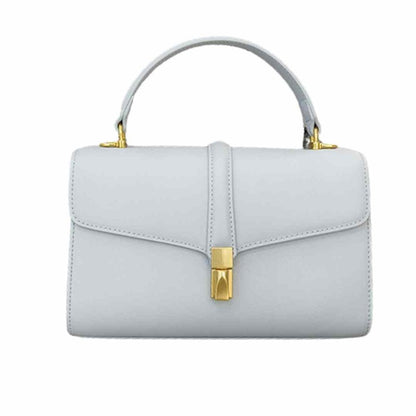 Bolso de mano bonito de piel auténtica