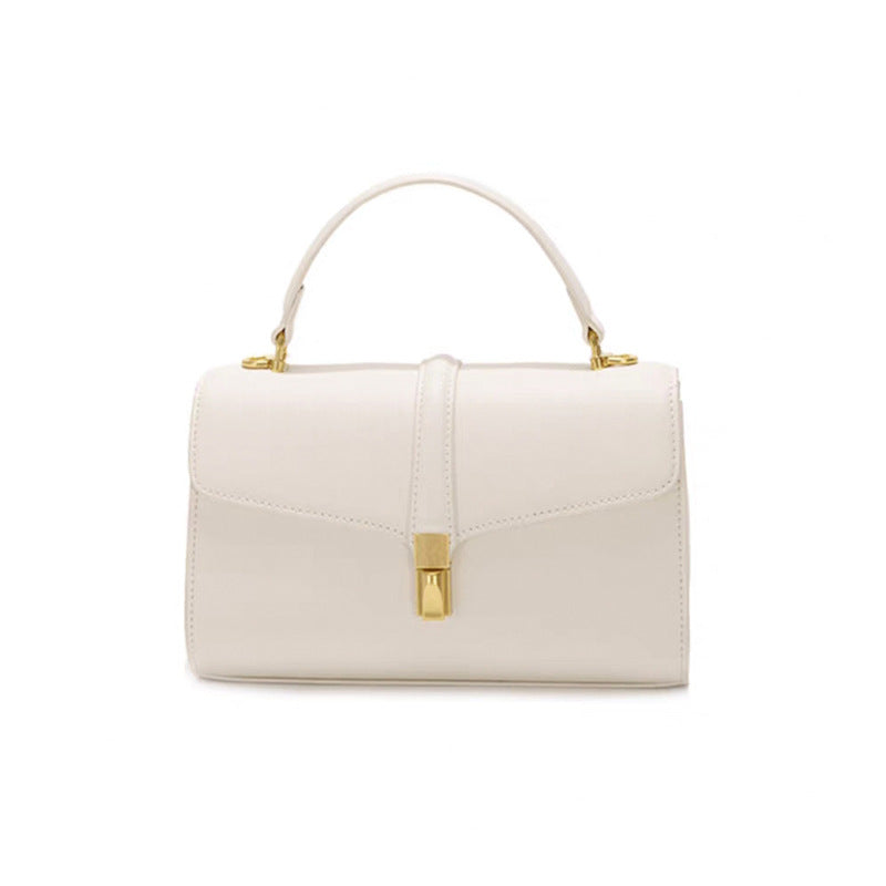 Bolso de mano bonito de piel auténtica