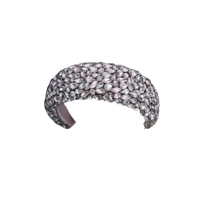 Rhinestone Headband Shiny Wedding Hairband - A.A.Y FASHION