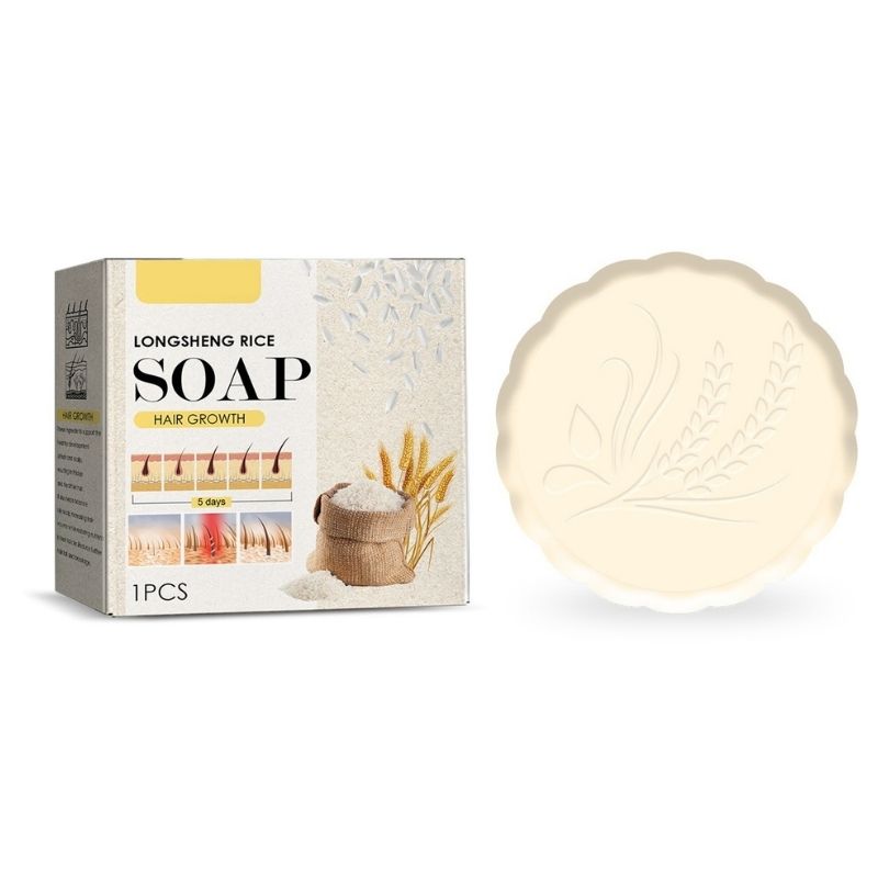 Rice Water Shampoo Bar – Natural Solid Hair Soap for Hydration, Strengthening and Scalp Care,Yiwu Cujia Trade Co., Ltd