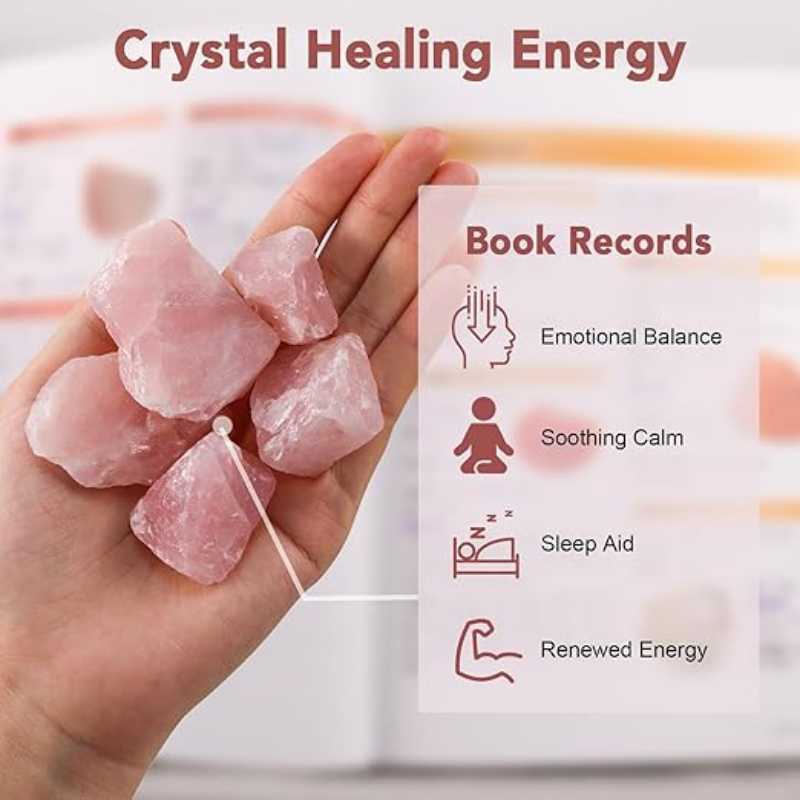 Rose Quartz Facial Roller Massage Tool, Bucky Drop
