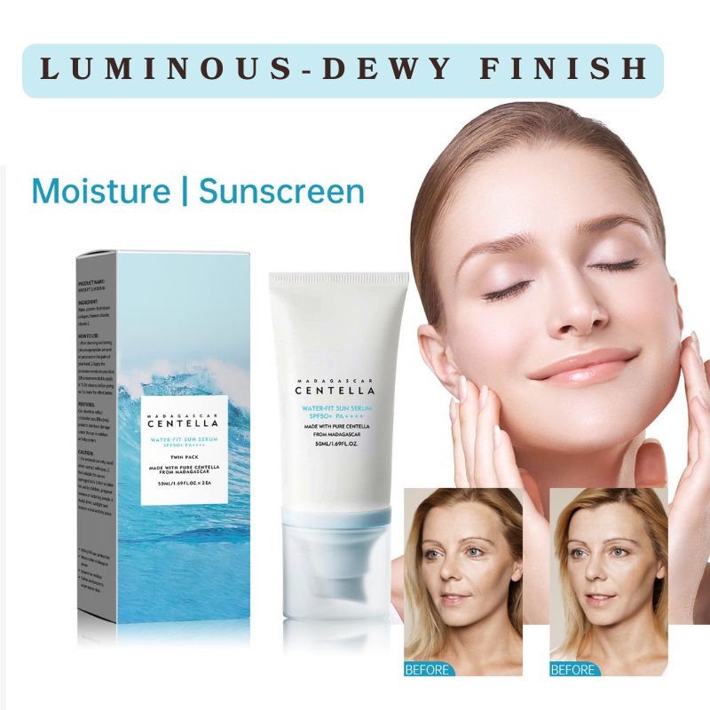 SKIN1004 Centella Hyalu-Cica WaterFit Sun Serum SPF 50, BuckyDrop