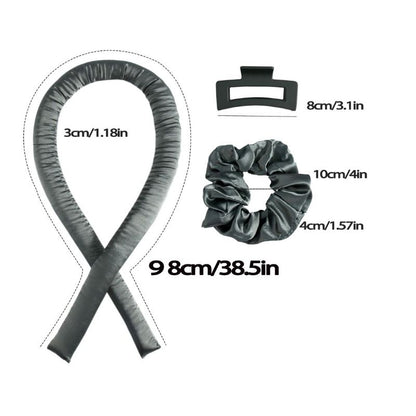 Satin Heatless Hair Curlers Set  - Heatless Overnight Curls, BuckyDrop